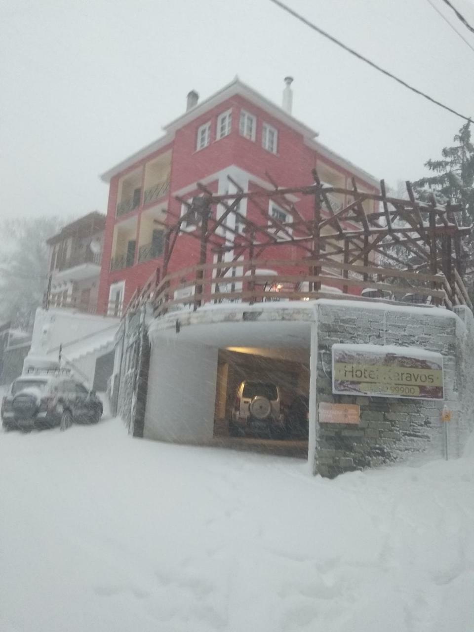 Karavos Hotel Portariá Zewnętrze zdjęcie